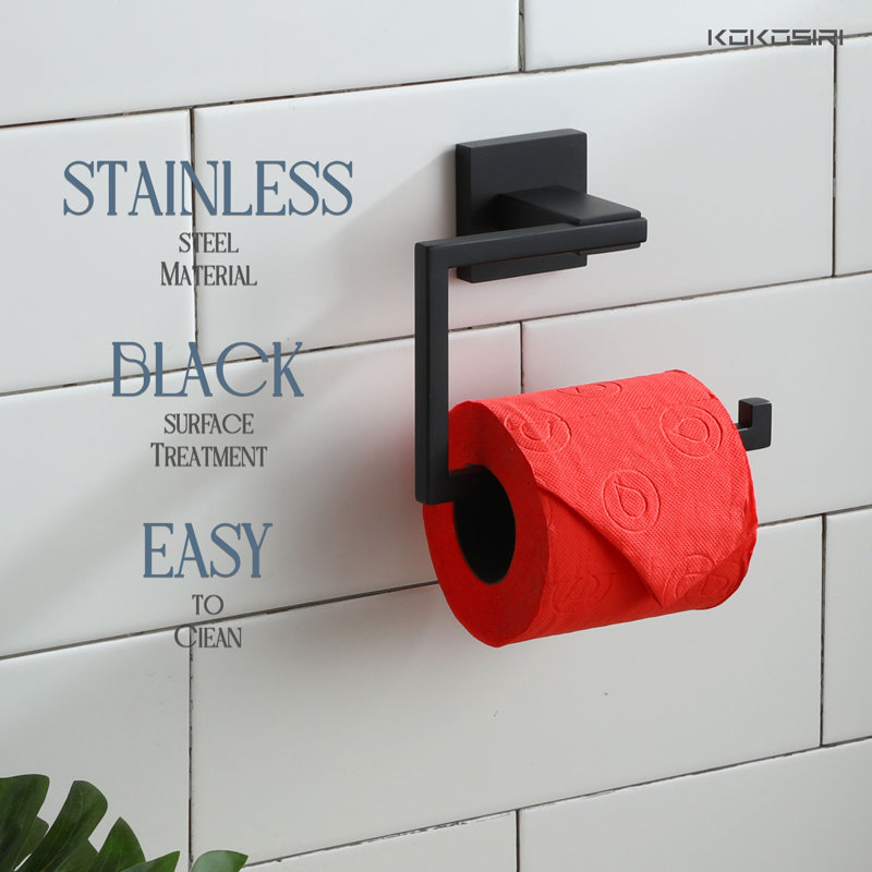 KOKOSIRI Wall Mount Toilet Paper Holder Wayfair